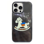 Capa de Telemóvel TPU com Padrão IMD e Bordas Arredondadas, Para iPhone 14, Para iPhone 14 Pro, Para iPhone 14 Pro Max