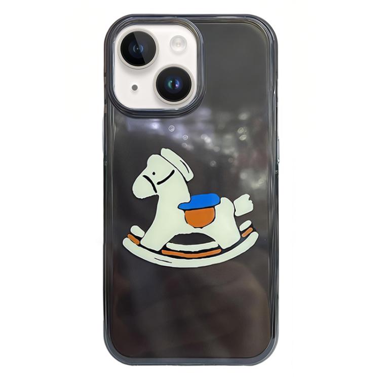 Rounded Edge IMD Pattern TPU Phone Case, For iPhone 13 Pro Max, For iPhone 13 Pro, For iPhone 13