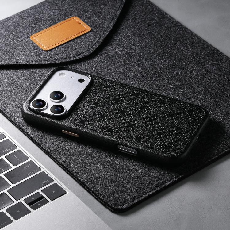 Capa de Telemóvel ESEBLE B2 com Padrão Xadrez Starlight, Para iPhone 17 Pro Max, Para iPhone 17 Pro