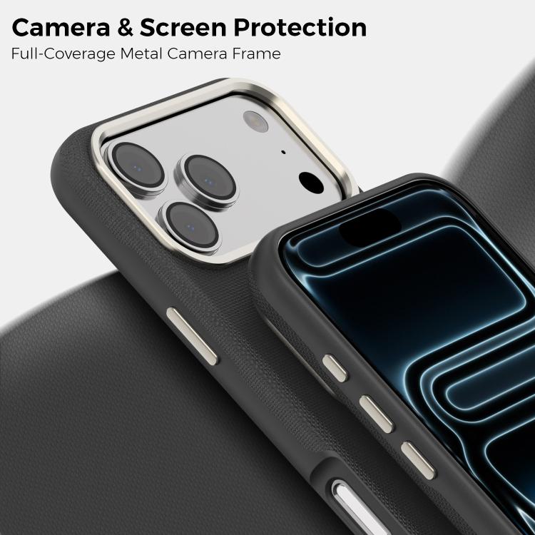 Mocome Plain Magnetic Shockproof Phone Case, For iPhone 17 Pro Max, For iPhone 17 Pro