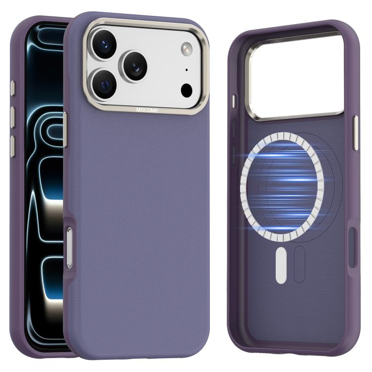 Capa de Telemóvel Antichoque Magnética Mocome Simples, Para iPhone 17 Pro Max, Para iPhone 17 Pro