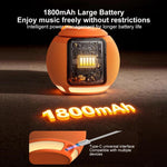 ZGA WX08 Coluna Bluetooth Multifuncional 15W com Carregador Sem Fios para Telemóvel e Relógio, WX08