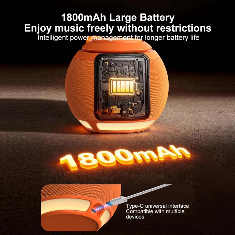 ZGA WX08 Coluna Bluetooth Multifuncional 15W com Carregador Sem Fios para Telemóvel e Relógio, WX08
