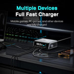 WXL-60D 2.3-inch Smart Display GaN High Power Desktop Charging Station, WXL-60D