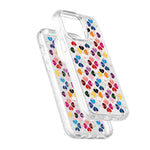 Capa de Telefone com Padrão de Coração Vermelho Cristalino Brilhante, Para iPhone 15, Para iPhone 14 Plus, Para iPhone 14, Para iPhone 14 Pro, Para iPhone 14 Pro Max, Para iPhone 13 Pro Max, Para iPhone 13 Pro, Para iPhone 13