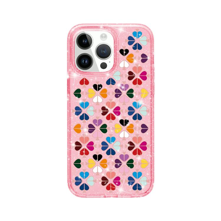 Capa de Telefone com Padrão de Coração Vermelho Cristalino Brilhante, Para iPhone 15, Para iPhone 14 Plus, Para iPhone 14, Para iPhone 14 Pro, Para iPhone 14 Pro Max, Para iPhone 13 Pro Max, Para iPhone 13 Pro, Para iPhone 13