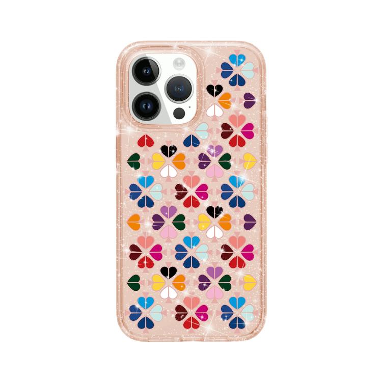 Capa de Telefone com Padrão de Coração Vermelho Cristalino Brilhante, Para iPhone 15, Para iPhone 14 Plus, Para iPhone 14, Para iPhone 14 Pro, Para iPhone 14 Pro Max, Para iPhone 13 Pro Max, Para iPhone 13 Pro, Para iPhone 13