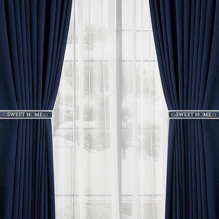 1 Par/Pacote Suporte de Cortina em Acrílico Transparente para Amarrar Cortinas, Clips para Cortinas, Suporta Instalação Sem Furar e Com Furação