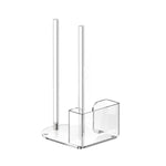 Suporte Transparente para Tampa de Frasco Mason em Acrílico, Boca Regular 70mm, Boca Regular 86mm, 2pcs/Pack 70mm e 86mm
