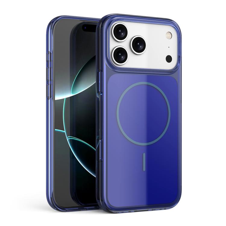 Capa de telemóvel magnética translúcida em PC resistente a choques, para iPhone 17 Pro Max, para iPhone 17 Pro