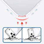 Capa de telemóvel magnética translúcida em PC resistente a choques, para iPhone 17 Pro Max, para iPhone 17 Pro