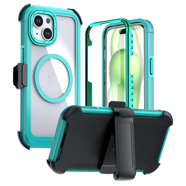 Capa Magnética de Acrílico com Cobertura Total e Clipe Traseiro para Telemóvel, Para iPhone 14 / 13, Para iPhone 14 Pro, Para iPhone 14 Pro Max, Para iPhone 13 Pro Max, Para iPhone 13 Pro, Para iPhone 12 / 12 Pro