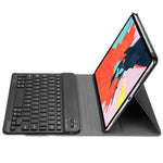 A098 Capa protetora destacável ultrafina ABS com teclado Bluetooth para iPad Air 4 / Air 5 / Pro 11 polegadas 2022 / 2021 / 2020 / 2018, com suporte, A098