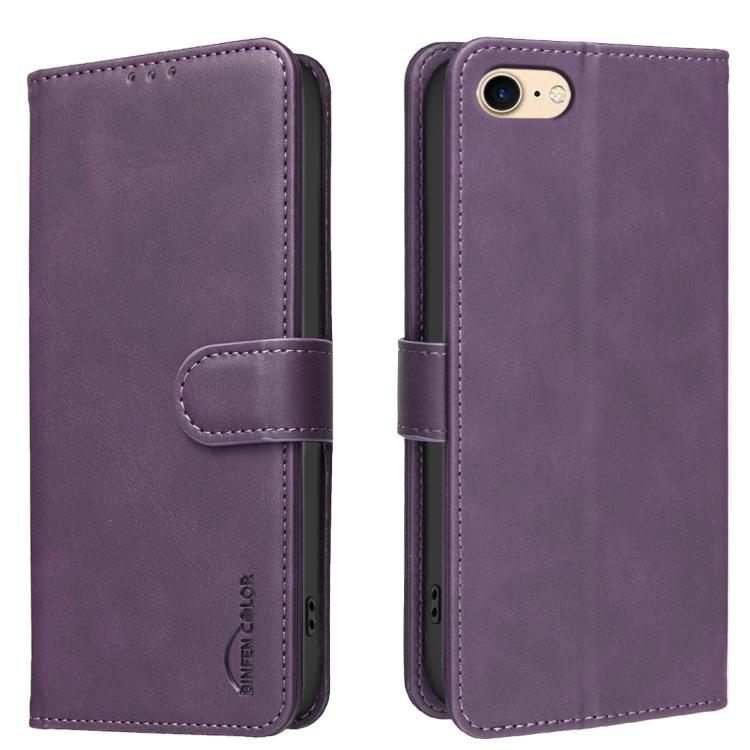 Capa de telemóvel em pele vegana com textura de bezerro de cor sólida e RFID, Para iPhone XS Max, Para iPhone 6 Plus/7 Plus/8 Plus, Para iPhone 6 / 7 / 8