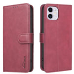 Capa de telemóvel em pele vegana com textura de bezerro de cor sólida e RFID, Para iPhone XS Max, Para iPhone 6 Plus/7 Plus/8 Plus, Para iPhone 6 / 7 / 8