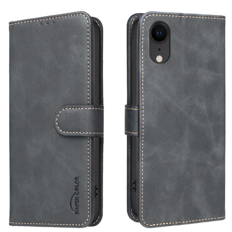Capa de telemóvel em pele vegana com textura de bezerro de cor sólida e RFID, Para iPhone XS Max, Para iPhone 6 Plus/7 Plus/8 Plus, Para iPhone 6 / 7 / 8