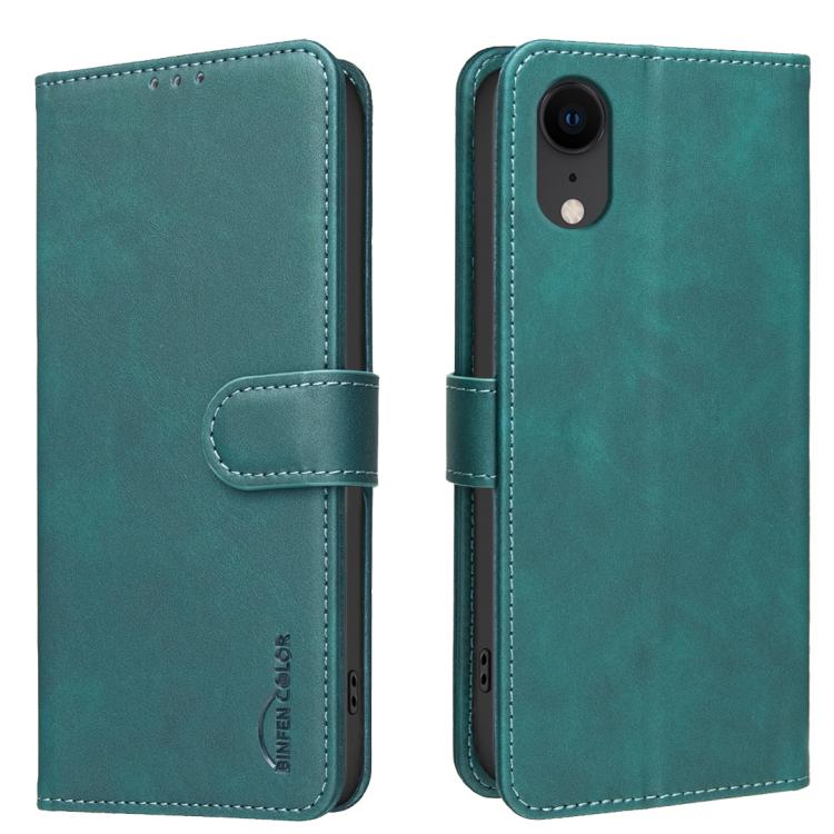 Capa de telemóvel em pele vegana com textura de bezerro de cor sólida e RFID, Para iPhone XS Max, Para iPhone 6 Plus/7 Plus/8 Plus, Para iPhone 6 / 7 / 8