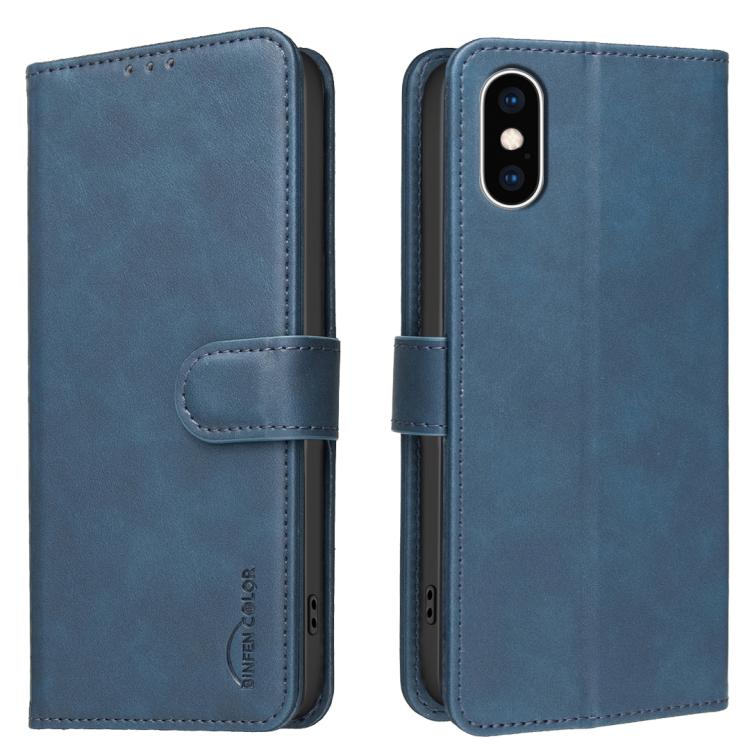 Capa de telemóvel em pele vegana com textura de bezerro de cor sólida e RFID, Para iPhone XS Max, Para iPhone 6 Plus/7 Plus/8 Plus, Para iPhone 6 / 7 / 8
