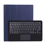 A098B-A Capa protetora destacável ultrafina ABS com teclado Bluetooth + TPU para iPad Air 11 2024 / 2025 / Air 4 10.9 polegadas 2020, com suporte, slot para caneta e toque, A098B-A