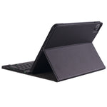 A098BS Capa protetora destacável ultrafina com teclado Bluetooth retroiluminado para iPad Air 11 2024 / 2025 / Air 4 10.9 polegadas 2020, com suporte e slot para caneta, A098BS
