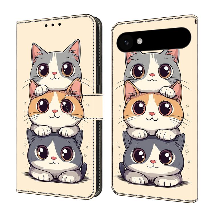 Capa de Telemóvel em Pele Vegana Pintada com Efeito Cristalino, Para iPhone Air, Para iPhone 16 Pro Max, Para iPhone 16 Pro, Para iPhone 16