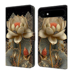Capa de Telemóvel em Pele Vegana Pintada com Efeito Cristalino, Para iPhone Air, Para iPhone 16 Pro Max, Para iPhone 16 Pro, Para iPhone 16