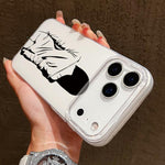 Capa de telemóvel creme IMD com moldura transparente, para iPhone 11 Pro Max, para iPhone 11, para iPhone 11 Pro, para iPhone X / XS, para iPhone XR, para iPhone XS Max, para iPhone 8 Plus / 7 Plus