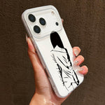 Capa de telemóvel creme IMD com moldura transparente, para iPhone 11 Pro Max, para iPhone 11, para iPhone 11 Pro, para iPhone X / XS, para iPhone XR, para iPhone XS Max, para iPhone 8 Plus / 7 Plus