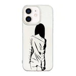 Capa de telemóvel creme IMD com moldura transparente, para iPhone 11 Pro Max, para iPhone 11, para iPhone 11 Pro, para iPhone X / XS, para iPhone XR, para iPhone XS Max, para iPhone 8 Plus / 7 Plus