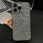 Capa de Telemóvel com Cobertura Total e Strass Acrílico, Para iPhone 14, Para iPhone 14 Pro, Para iPhone 14 Pro Max, Para iPhone 13 Pro Max, Para iPhone 13 Pro, Para iPhone 13