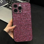 Capa de Telemóvel com Cobertura Total e Strass Acrílico, Para iPhone 14, Para iPhone 14 Pro, Para iPhone 14 Pro Max, Para iPhone 13 Pro Max, Para iPhone 13 Pro, Para iPhone 13