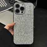 Capa de Telemóvel com Cobertura Total e Strass Acrílico, Para iPhone 14, Para iPhone 14 Pro, Para iPhone 14 Pro Max, Para iPhone 13 Pro Max, Para iPhone 13 Pro, Para iPhone 13