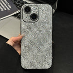 Capa de Telemóvel com Cobertura Total e Strass Acrílico, Para iPhone 14, Para iPhone 14 Pro, Para iPhone 14 Pro Max, Para iPhone 13 Pro Max, Para iPhone 13 Pro, Para iPhone 13