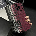 Capa de Telemóvel com Cobertura Total e Strass Acrílico, Para iPhone 14, Para iPhone 14 Pro, Para iPhone 14 Pro Max, Para iPhone 13 Pro Max, Para iPhone 13 Pro, Para iPhone 13