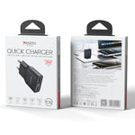 Carregador Rápido Ultra-fino Yesido YC112 20W com Dupla Porta PD QC, YC112