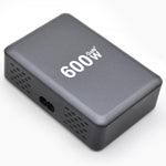 Carregador Rápido de Mesa GaN de Alta Potência 600W USB-C / Tipo-C e USB-A com 8 Portas, Plugue UE, Plugue EUA, Plugue Reino Unido, Plugue AU