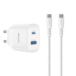 Conjunto de Carregador Rápido Yesido PD45W com Interfaces USB e Tipo-C, Plugue UE, Plugue Reino Unido, Plugue EUA