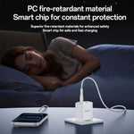 Conjunto de Carregador Rápido Yesido PD45W com Interfaces USB e Tipo-C, Plugue UE, Plugue Reino Unido, Plugue EUA