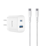 Conjunto de Carregador Rápido Yesido PD45W com Interfaces USB e Tipo-C, Plugue UE, Plugue Reino Unido, Plugue EUA