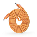 DUX DUCIS AUTO Série 27W Tipo-C para 8 Pinos Cabo de Dados Magnético Trançado em Nylon, Comprimento: 1m, Tipo-C para 8 Pinos