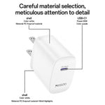 Conjunto de Carregador Rápido Yesido YC20U PD35W USB-C / Tipo-C com Porta Única com Cabo Tipo-C para Tipo-C, YC20U