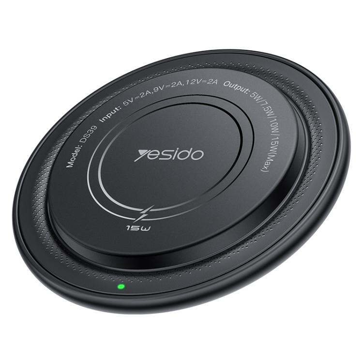 Carregador Sem Fios Magnético de Secretária Yesido DS39 15W, DS39