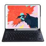T098B Capa protetora integrada ultrafina Candy Colors com teclado Bluetooth para iPad Air 11 2024 / 2025 / Air 4 10.9 polegadas 2020, com suporte e slot para caneta, T098B
