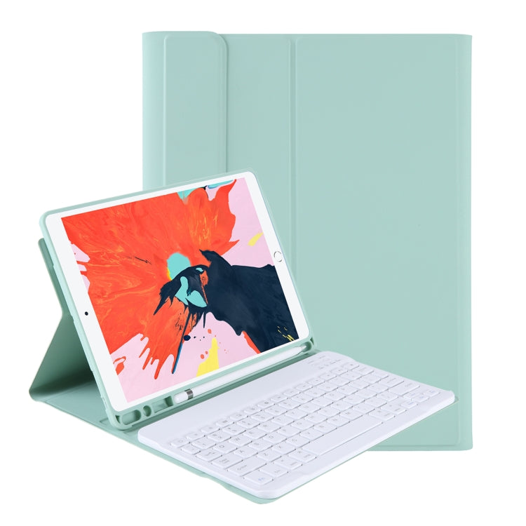 T098B Capa protetora integrada ultrafina Candy Colors com teclado Bluetooth para iPad Air 11 2024 / 2025 / Air 4 10.9 polegadas 2020, com suporte e slot para caneta, T098B
