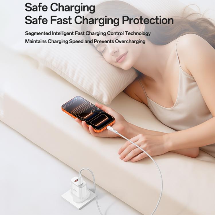 Yesido YC150 12W 2.4A Carregador com Dupla Porta USB com Cabo de Dados USB para Type-C de 1m, YC150