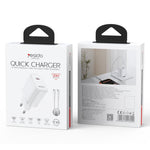 Yesido YC105 PD20W Carregador Type-C com Cabo de Dados Type-C para Type-C de 1m, YC105