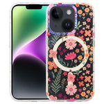 Capa magnética da série Jungle com luz azul IMD, para iPhone 16, para iPhone 15 Pro Max, para iPhone 15 Pro, para iPhone 15 Plus / 14 Plus, para iPhone 15, para iPhone 14 / 13, para iPhone 14 Pro, para iPhone 14 Pro Max