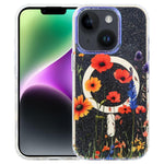 Capa magnética da série Jungle com luz azul IMD, para iPhone 16, para iPhone 15 Pro Max, para iPhone 15 Pro, para iPhone 15 Plus / 14 Plus, para iPhone 15, para iPhone 14 / 13, para iPhone 14 Pro, para iPhone 14 Pro Max