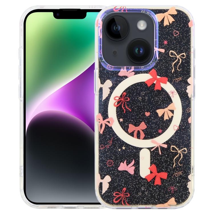 Capa magnética da série Jungle com luz azul IMD, para iPhone 16, para iPhone 15 Pro Max, para iPhone 15 Pro, para iPhone 15 Plus / 14 Plus, para iPhone 15, para iPhone 14 / 13, para iPhone 14 Pro, para iPhone 14 Pro Max