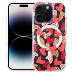 Capa magnética da série Jungle com luz azul IMD, para iPhone 16, para iPhone 15 Pro Max, para iPhone 15 Pro, para iPhone 15 Plus / 14 Plus, para iPhone 15, para iPhone 14 / 13, para iPhone 14 Pro, para iPhone 14 Pro Max